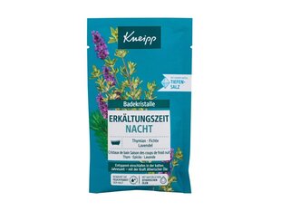 Vannikristallid Kneipp Cold Time Night, 60 g hind ja info | Dušigeelid, õlid | hansapost.ee