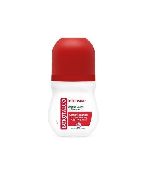 Higistamisvastane palliga Borotalco Intensive 72h, 50 ml цена и информация | Deodorandid | hansapost.ee