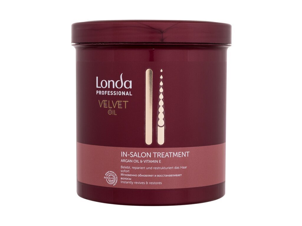 Toitev juuksemask Londa Professional Velvet Oil In-Salon Treatment, 750 ml hind ja info | Juuksemaskid, õlid ja seerumid | hansapost.ee