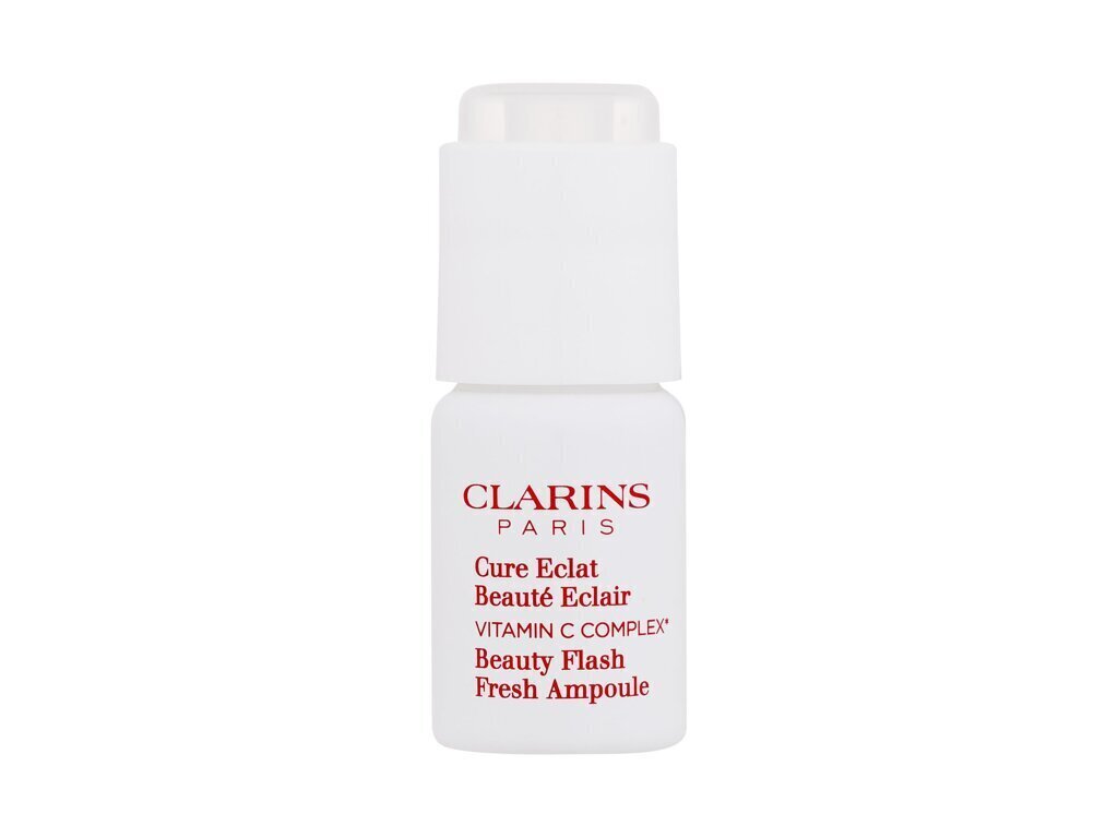Näoseerum Clarins Beauty Flash Fresh Ampoule, 8 ml цена и информация | Näoõlid, ampullid ja seerumid | hansapost.ee