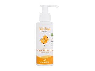 Kehaõli lastele Kii-Baa Organic 100% Bio Oil Apricot, 100 ml price and information | Children's and mother's cosmetics | hansapost.ee