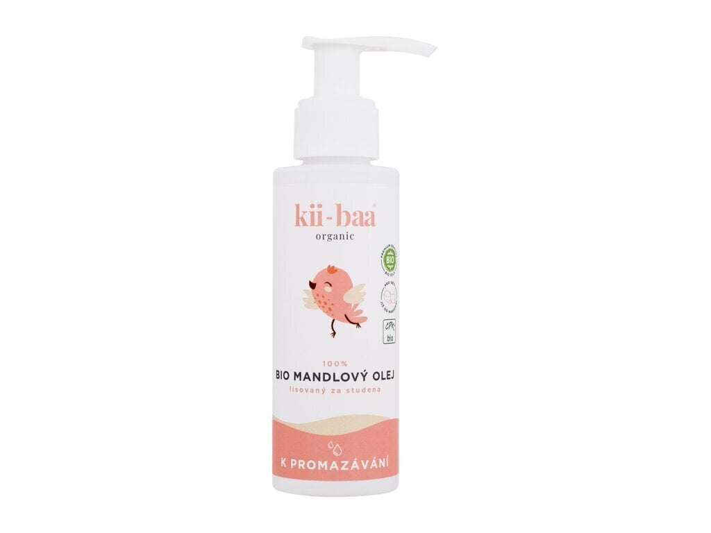 Kehaõli lastele Kii-Baa Organic Baby Bio Almond, 100 ml hind ja info | Laste ja ema kosmeetika | hansapost.ee