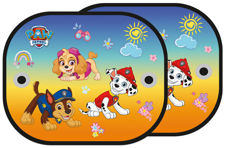 Auto päikesesirm Paw Patrol, 2 tk. hind ja info | Lisatarvikud | hansapost.ee