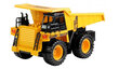 Puldiga juhitav prügiauto RoGer Dump Truck with Remote Control / Yellow цена и информация | Mänguasjad poistele | hansapost.ee