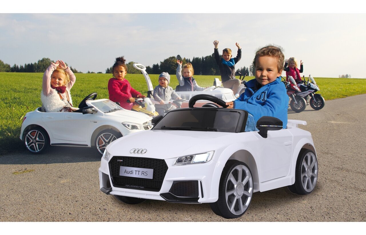 Elektriauto lastele Jamara Ride-on Audi TT RS, white цена и информация | Laste elektriautod | hansapost.ee