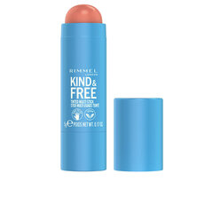 Rimmel Kind &amp; Free Многофункциональный карандаш для макияжа 002 Peachy Cheeks, 5 г цена и информация | Пудры, базы под макияж | hansapost.ee