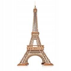3D puidust konstruktor Eiffeli torn, 122 tk hind ja info | Klotsid ja konstruktorid | hansapost.ee