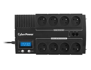 Cyber Power Green Power UPS BR1000ELCD (Schuko) цена и информация | Источник бесперебойного питания, UPS | hansapost.ee