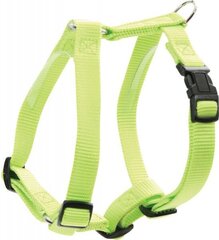 Шлейки нейлоновые для собак Zolux, 25 мм, зеленый цвет цена и информация | Ошейники, подтяжки для собак | hansapost.ee