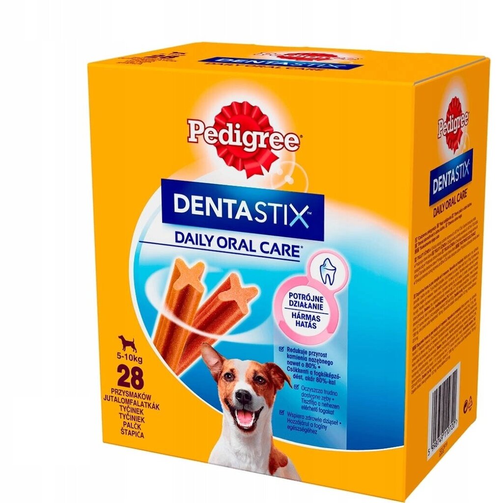 Pedigree Dentastix väikest tõugu koertele, 16x110 g цена и информация | Koerte maiused | hansapost.ee
