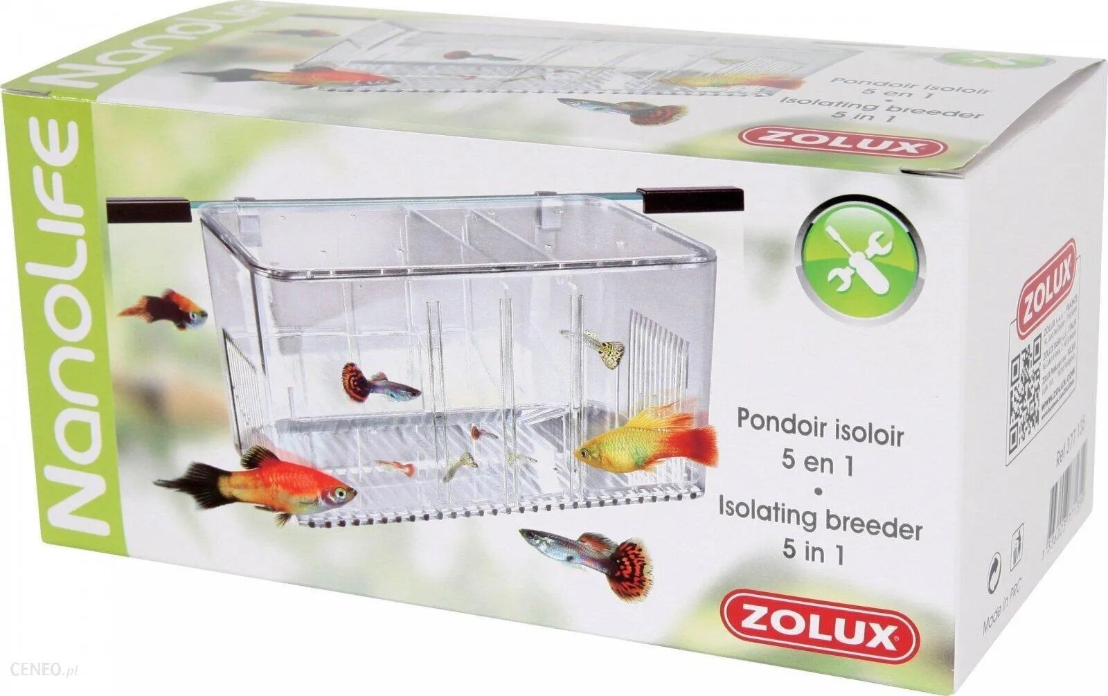 Isolaator, 5-osaline, Zolux hind ja info | Akvaariumid ja lisatarvikud | hansapost.ee