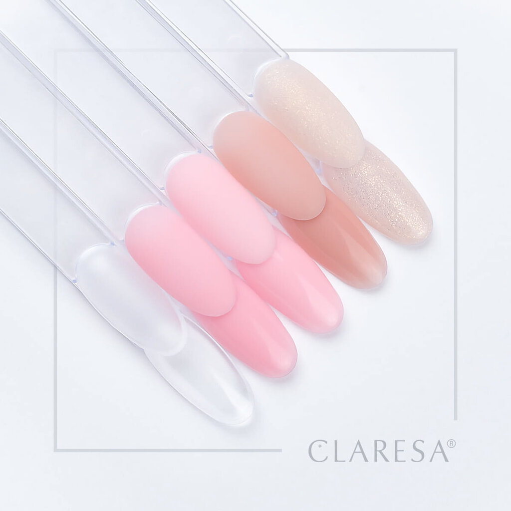 claresa soft&easy ehitusgeel champagne 45g hind ja info | Küünelakid ja küünelakieemaldajad | hansapost.ee