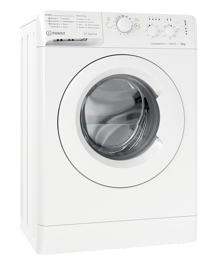 Pralka INDESIT MTWSC 61294 W PL цена и информация | Pesumasinad | hansapost.ee