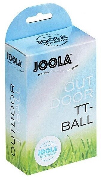 Lauatennise pallid Joola Outdoor New, 6 tk, valge hind ja info | Pingpongi/lauatennise pallid | hansapost.ee