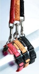 Поводок для собак Zolux Mac Leather, 15 мм/1,2 м, красный цвет цена и информация | Поводки для собак | hansapost.ee