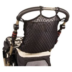 Универсальная сетчатая сумка для коляски SunnyBaby, черный цвет цена и информация | Аксессуары для колясок | hansapost.ee