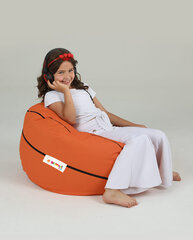 Kott-tool Basketball Kids Pouf, oranž price and information | Bag chairs, sofas, stools | hansapost.ee