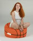 Kott-tool Basketball Kids Pouf, oranž hind ja info | Kott-toolid, tumbad, järid | hansapost.ee