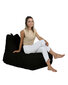 Kott-tool Trendy Comfort Bed Pouf, must цена и информация | Kott-toolid, tumbad, järid | hansapost.ee