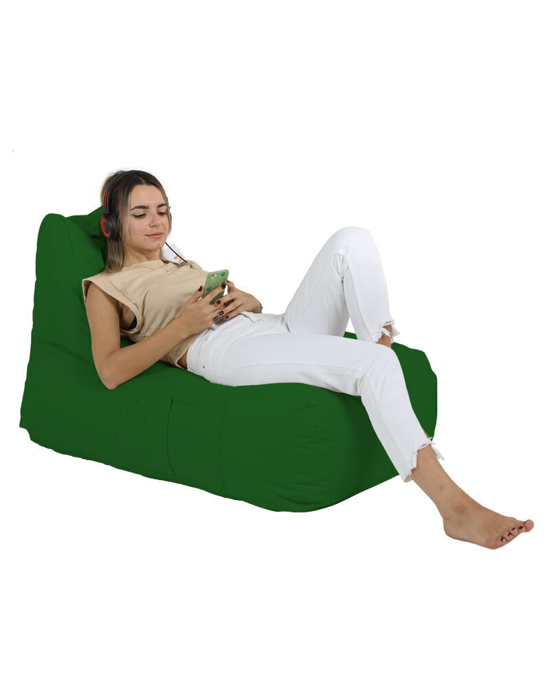 Kott-tool Trendy Comfort Bed Pouf, roheline цена и информация | Kott-toolid, tumbad, järid | hansapost.ee