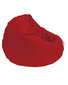 Kott-tool Iyzi 100 Cushion Pouf, punane цена и информация | Kott-toolid, tumbad, järid | hansapost.ee