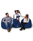 Kott-tool Iyzi 100 Cushion Pouf, sinine цена и информация | Kott-toolid, tumbad, järid | hansapost.ee