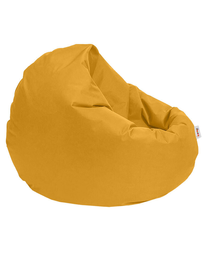 Kott-tool Iyzi 100 Cushion Pouf, kollane цена и информация | Kott-toolid, tumbad, järid | hansapost.ee