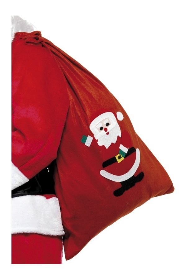 Jõuluvana kott, 90 x 60 cm hind ja info | Kostüümid ja maskid | hansapost.ee