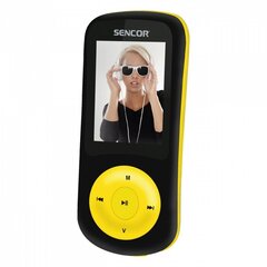 Sencor MP4 SFP 5870BYL, Черно-желтый цена и информация | MP3-плееры | hansapost.ee