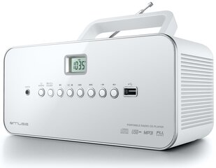 Muse M-28RDW White, Portable radio CD цена и информация | Muse Бытовая техника и электроника | hansapost.ee