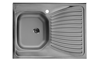 Кухонная накладная раковина Artenova E60X80 цена и информация | Artenova Сантехника, ремонт, вентиляция | hansapost.ee