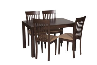 Комплект стульев (2 шт.) Modena, коричневый цена и информация | Стулья для кухни и столовой | hansapost.ee