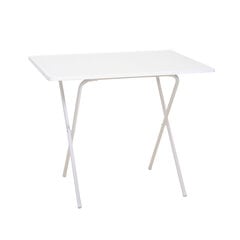 Складной стол 60x82, белый цена и информация | Садовые столы и столики | hansapost.ee