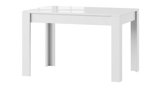 Раздвижной стол Syrius, белый цена и информация | Кухонные и обеденные столы | hansapost.ee