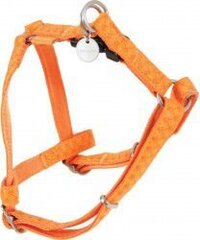 Регулируемые шлейки для собак Zolux Mac Leather, разные размеры, оранжевый цвет цена и информация | Ошейники, подтяжки для собак | hansapost.ee