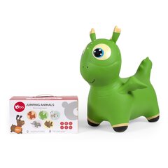 Прыгающее животное «Зелёный динозавр» цена и информация | Игрушки для малышей | hansapost.ee