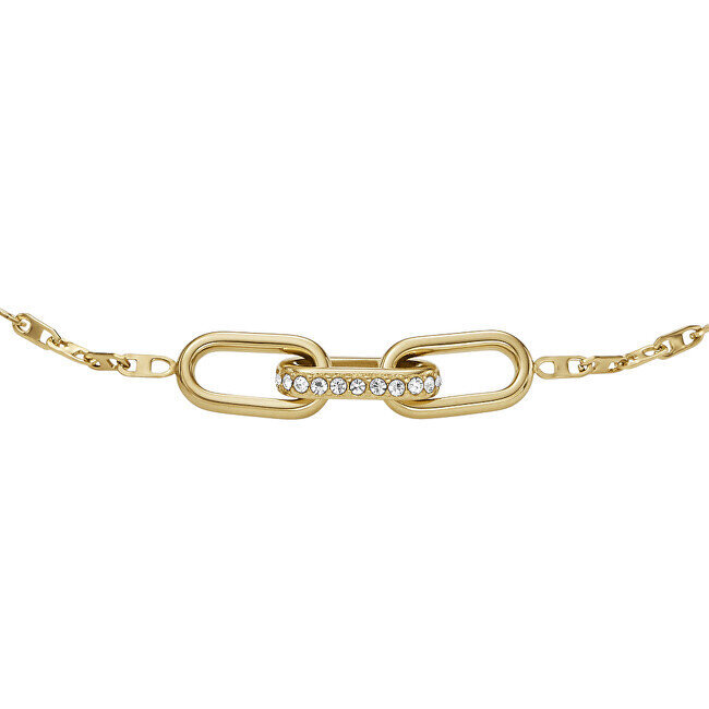 Fossil Corra Oh So Charming Gold Plated Bracelet JF04525710 цена и информация | Käeketid ja käevõrud | hansapost.ee