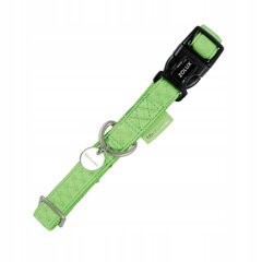 Ошейник для собак Zolux Mac Leather, 20 мм, зеленый цвет цена и информация | Ошейники, подтяжки для собак | hansapost.ee