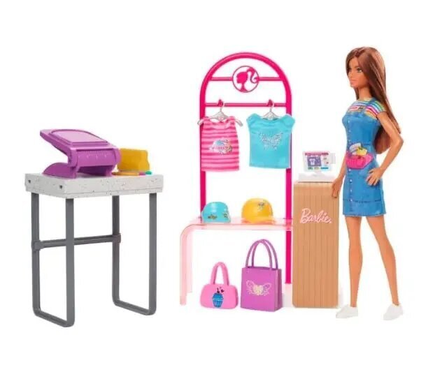 Nukukomplekt Barbie moedisainer hind ja info | Mänguasjad tüdrukutele | hansapost.ee