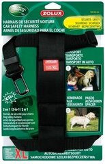 Ремень безопасности для собак Zolux, XL, черный цвет цена и информация | Дорожные принадлежности | hansapost.ee