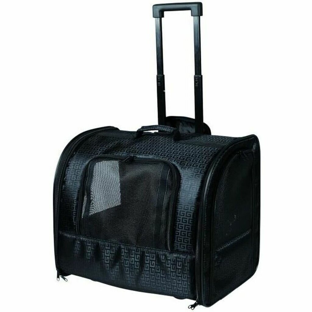 Lemmikloomade transpordikott Trixie Elegance, 45 x 41 x 31 cm, must hind ja info | Transpordipuurid, -kotid ja aedikud | hansapost.ee