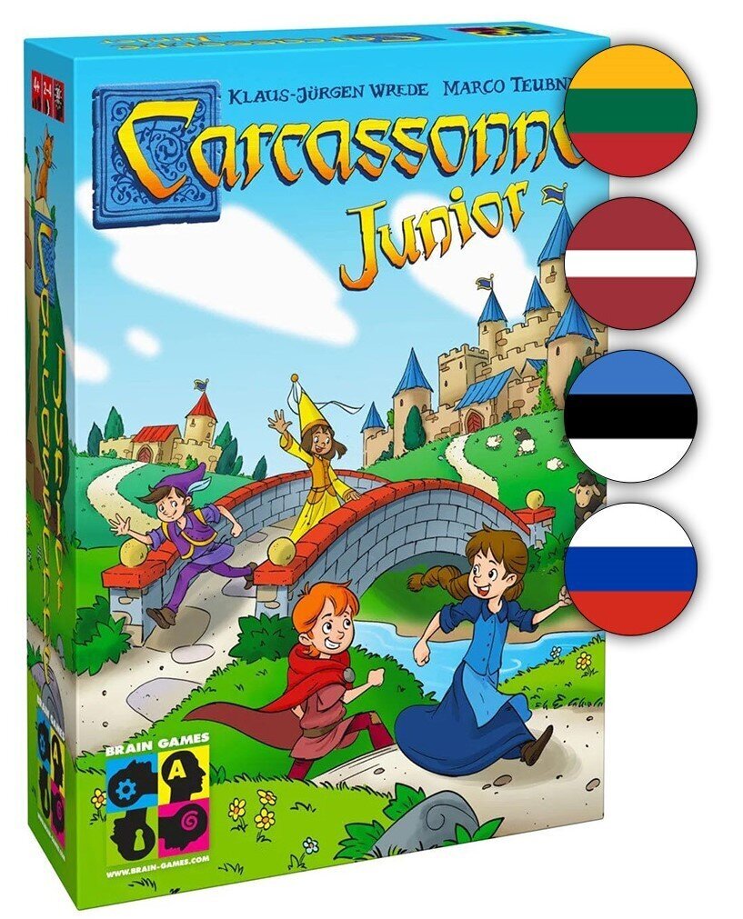 Lauamäng Brain Games Carcassonne Junior цена и информация | Lauamängud ja mõistatused perele | hansapost.ee