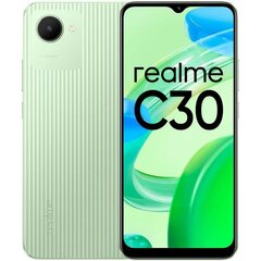 Realme C30 3/32GB roheline цена и информация | Мобильные телефоны | hansapost.ee