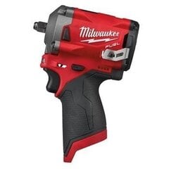 Шуруповерт Milwaukee M12 FIW38-0 2700 об./мин. черный, красный цена и информация | Дрели и шуруповёрты | hansapost.ee