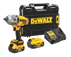 DEWALT УДАРНЫЙ гайковерт 1/2&quot; 18В 1355Нм 2x5.0Ач TSTAK DCF900P2T цена и информация | Дрели и шуруповёрты | hansapost.ee