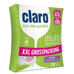 Nõudepesumasina tabletid CLARO Multi Kõik ühes 70tk. hind ja info | Claro Kodukaubad | hansapost.ee