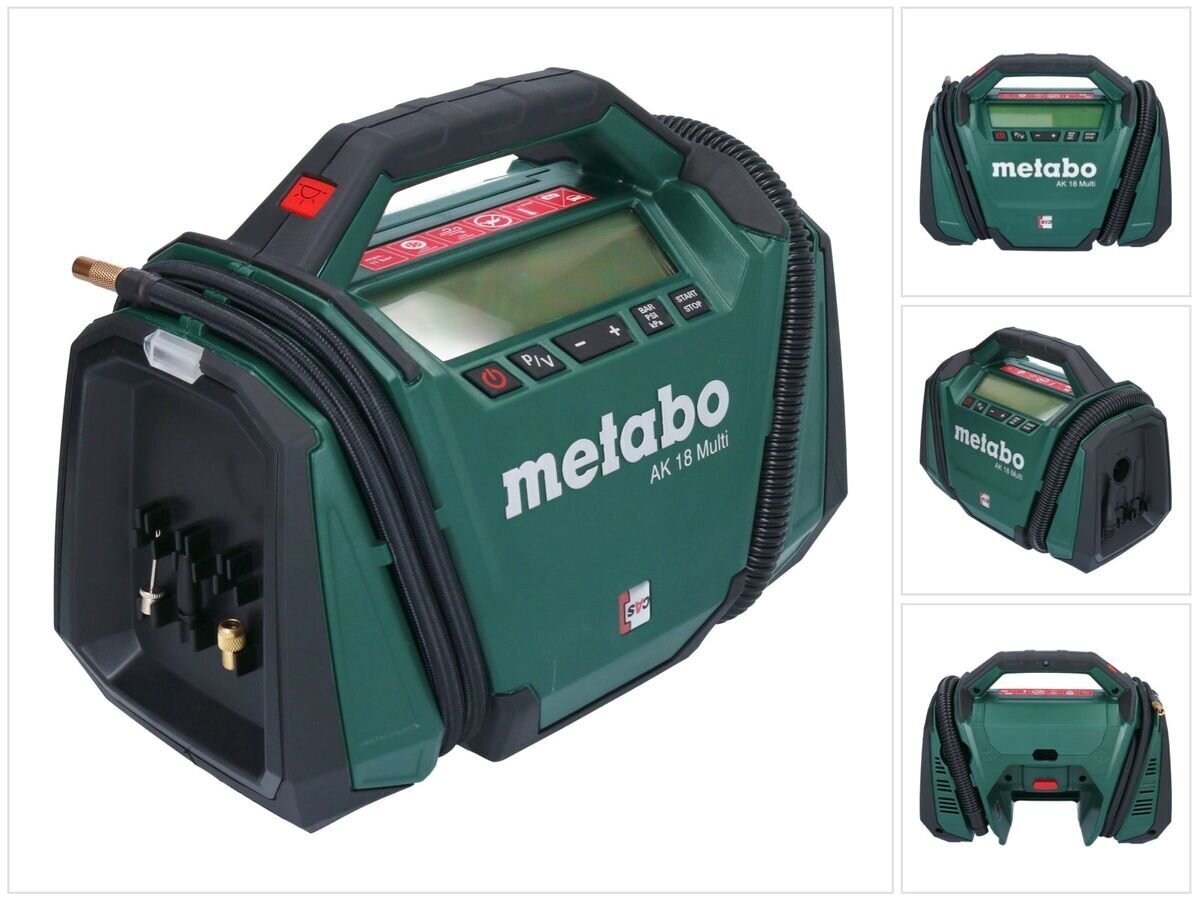 Metabo akukompressor 18 V ilma akuta hind ja info | Kompressorid | hansapost.ee