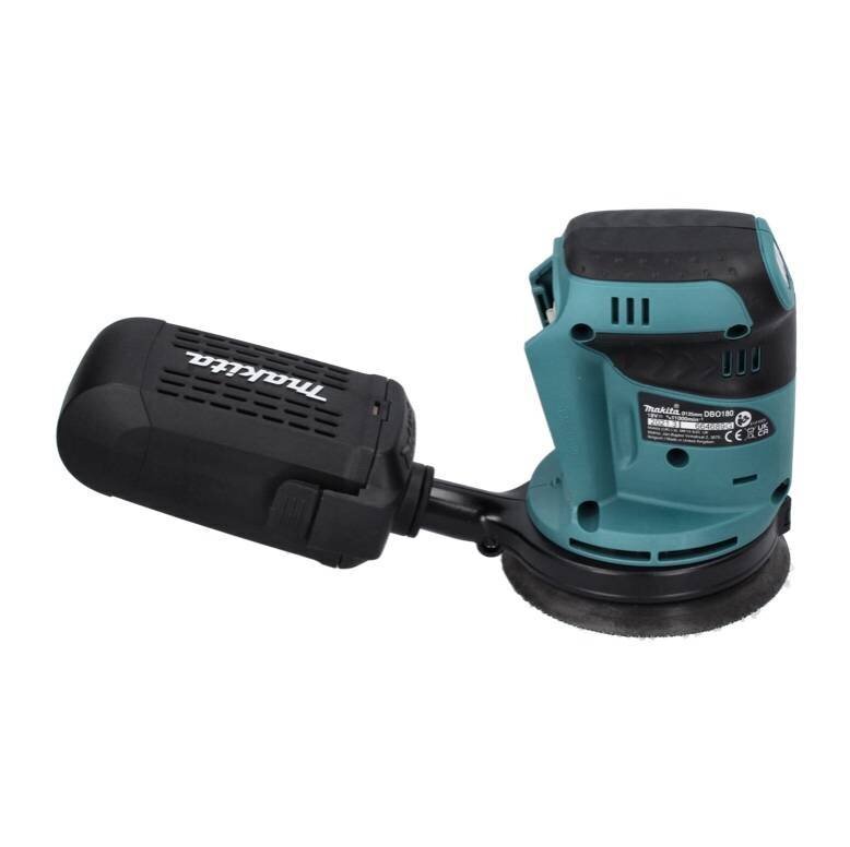 Makita DBO 180 Z aku ekstsentriline lihvmasin 18 V 125 mm + 2x Toolbrothers TURTLE lihvimiskomplekt - ilma akuta. ilma laadijata цена и информация | Lihvmasinad | hansapost.ee