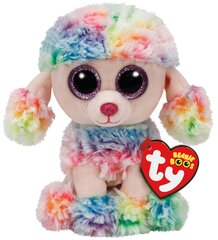 Plüüsist mänguasi TY Beanie Boos RAINBOW värviline puudel, 15 cm, 37223 price and information |  Pehmed mänguasjad ja kaisukad | hansapost.ee