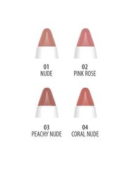 Kreemjas huulepulk Golden Rose Nude Look Creamy Shine 3,5 g, 03 Peachy Nude price and information | Lip cosmetics | hansapost.ee